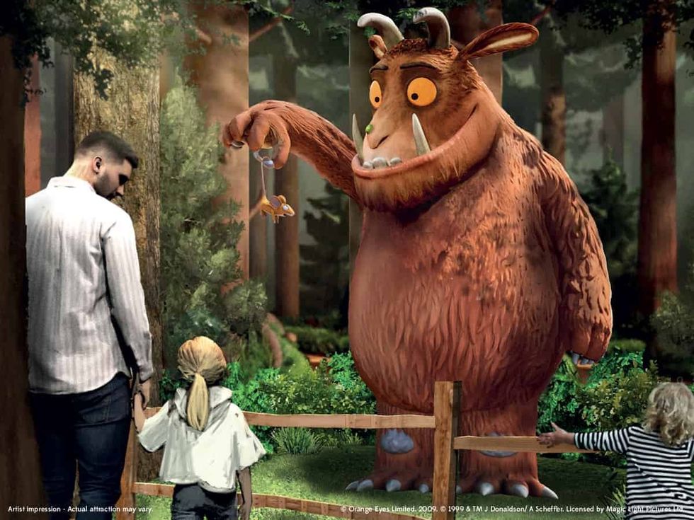 twycross zoo gruffalo discovery land
