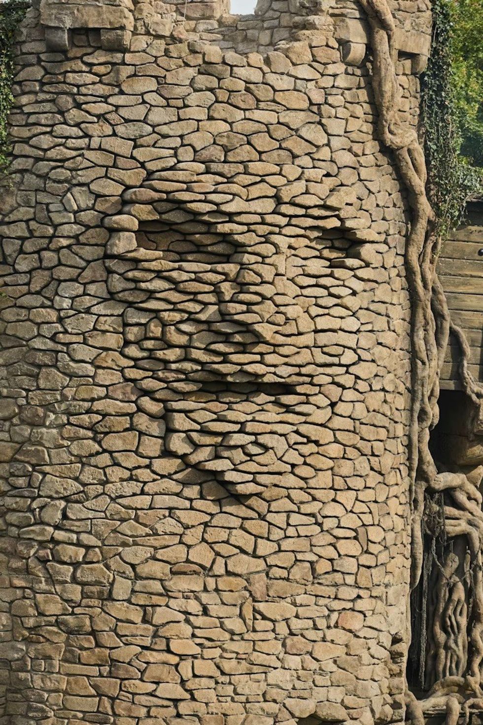 \u200bThe Kinetic Face of Morgane at Puy du Fou