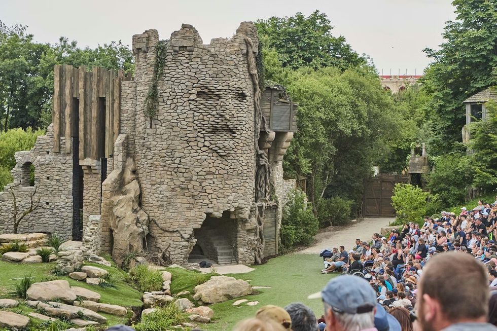\u200bThe Kinetic Face of Morgane at Puy du Fou