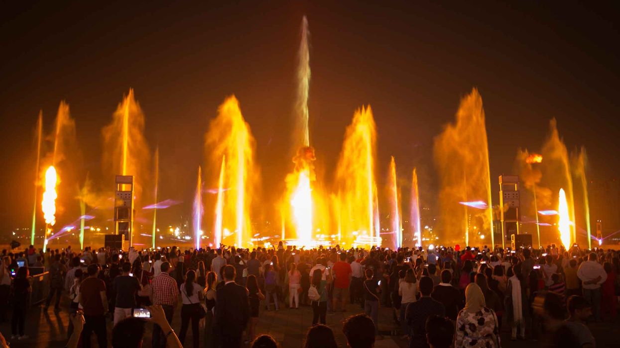 UAE Dubai 2020 laservision