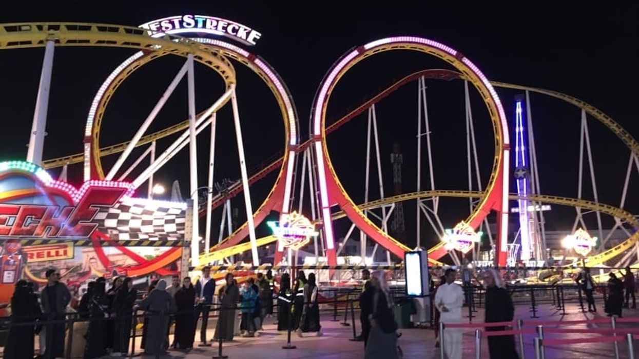 UCARGO TestStrecke Travelling Looping Roller Coaster
