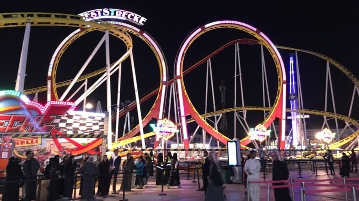 UCARGO TestStrecke Travelling Looping Roller Coaster