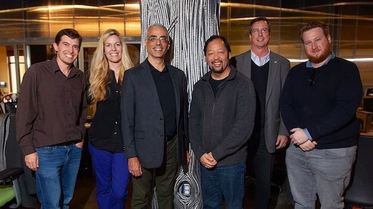 UCF advisory council on master's themed experience visit Falcon's HQ