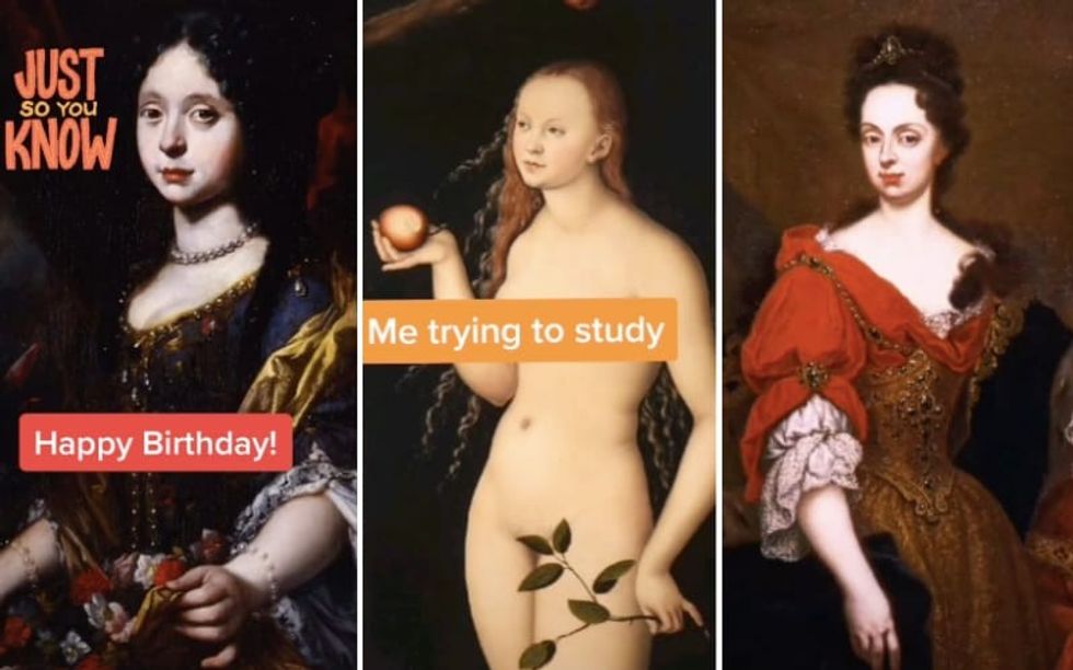 uffizi gallery tiktok