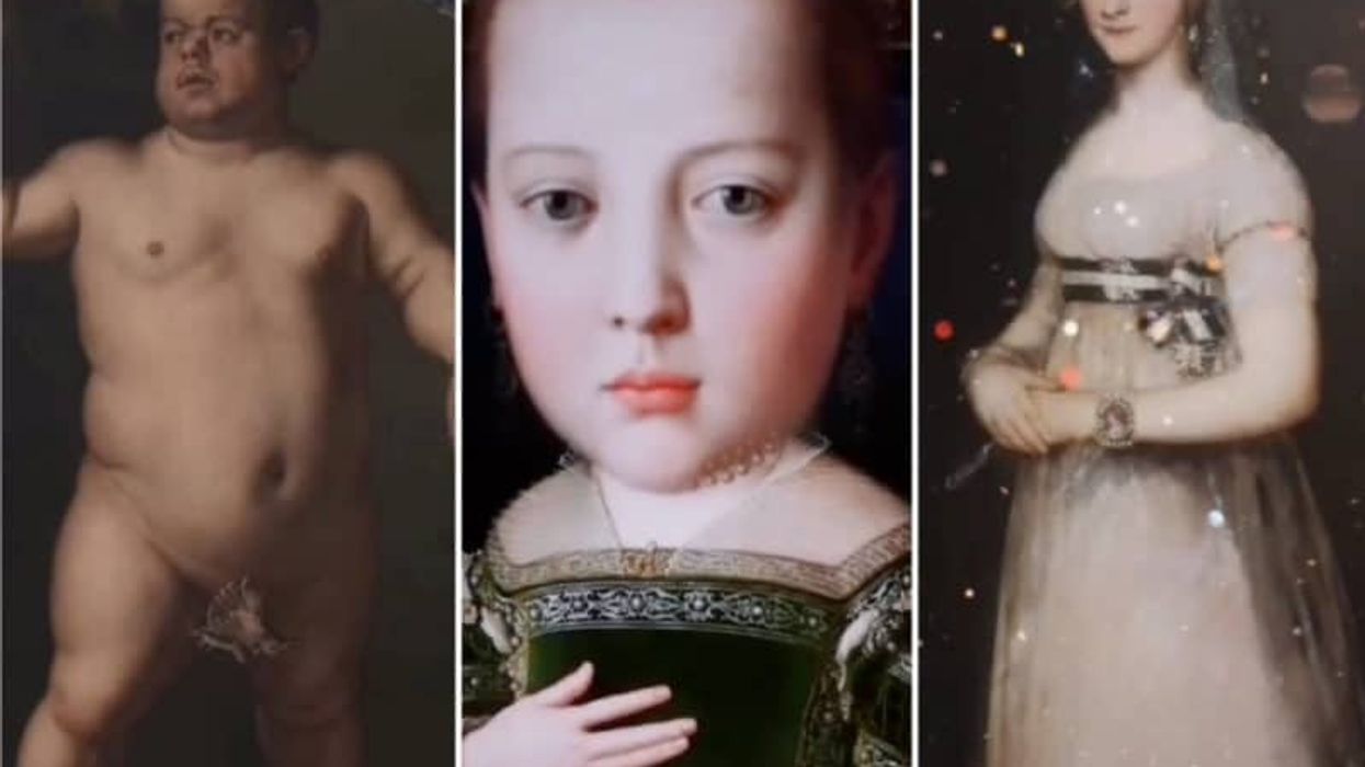uffizi gallery tiktok