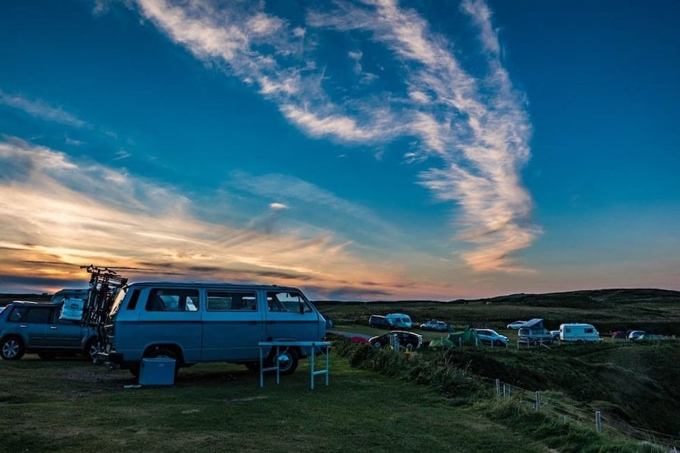 UK holidays campsite
