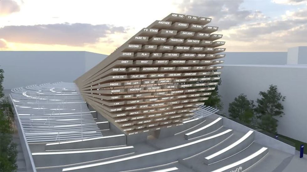 UK Pavilion at expo 2020 Laura Faulkner
