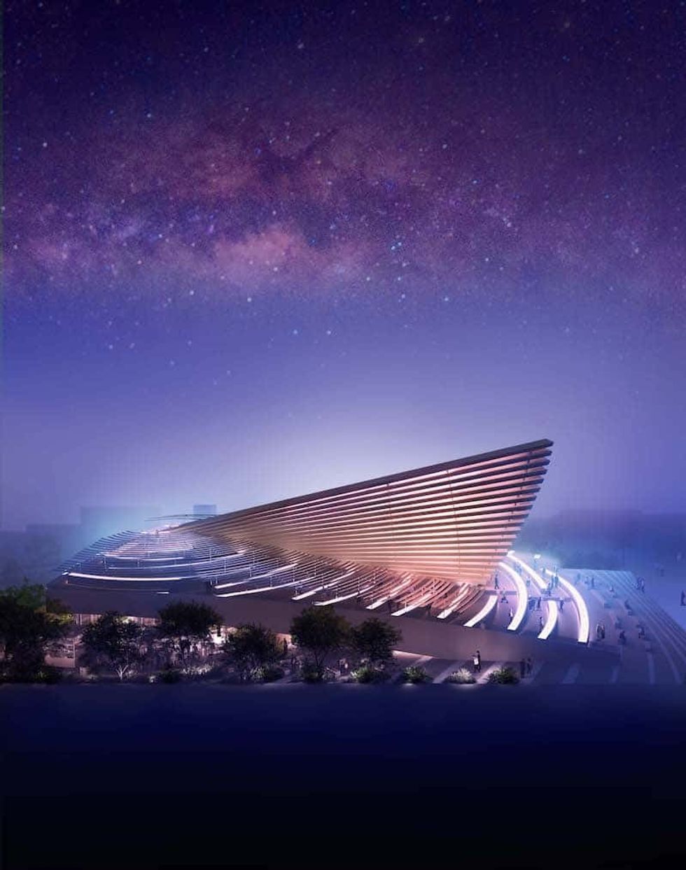 UK Pavilion, Expo 2020, Milky Way Laura Faulkner
