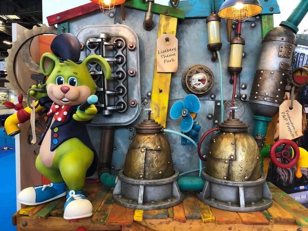 Underlandet show elements – showcased by P&P Projects at IAAPA Expo Europe 2019