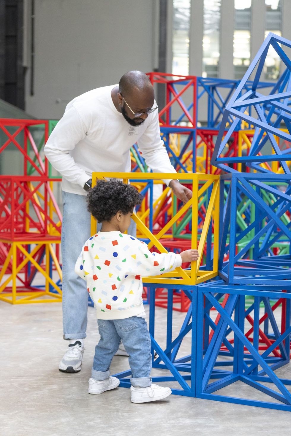 UNIQLO Tate Play Rasheed Araeen Zero to Infinity Installation View at Tate Modern