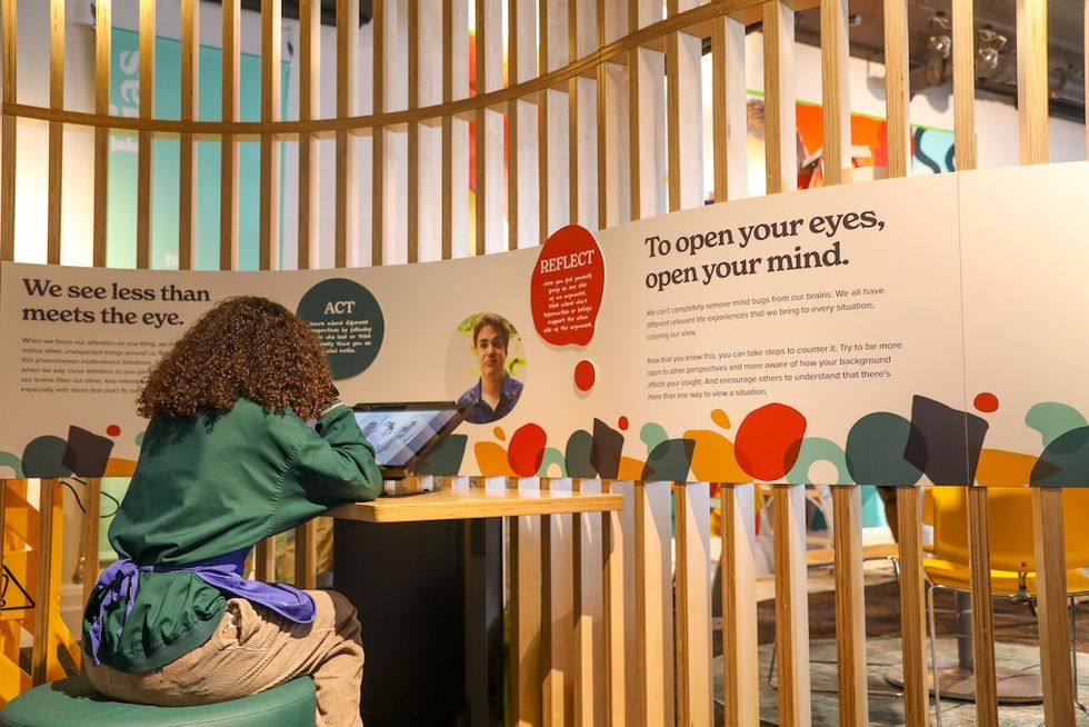 Uniquely Human gallery at KSC