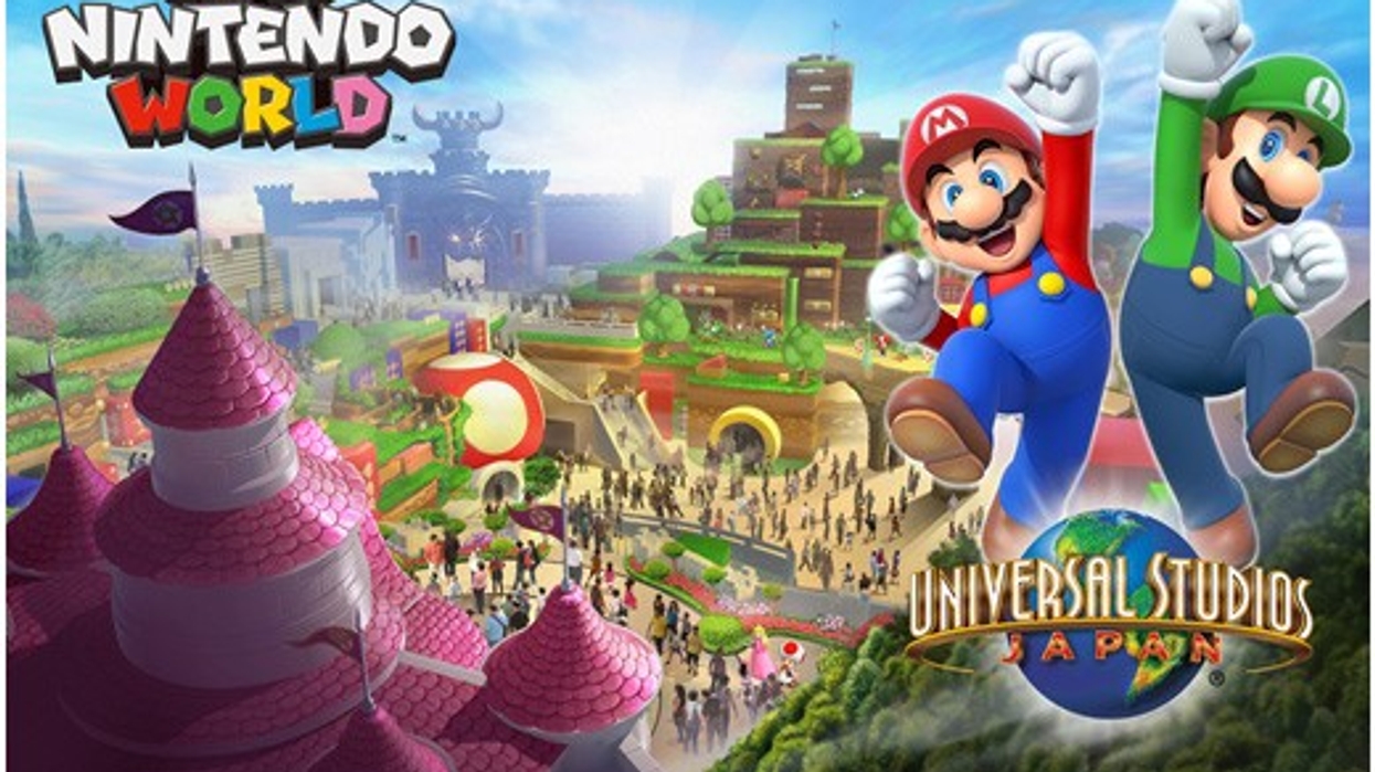 Universal Amusement Park Tunnel Patent Mario Kart Nintendo