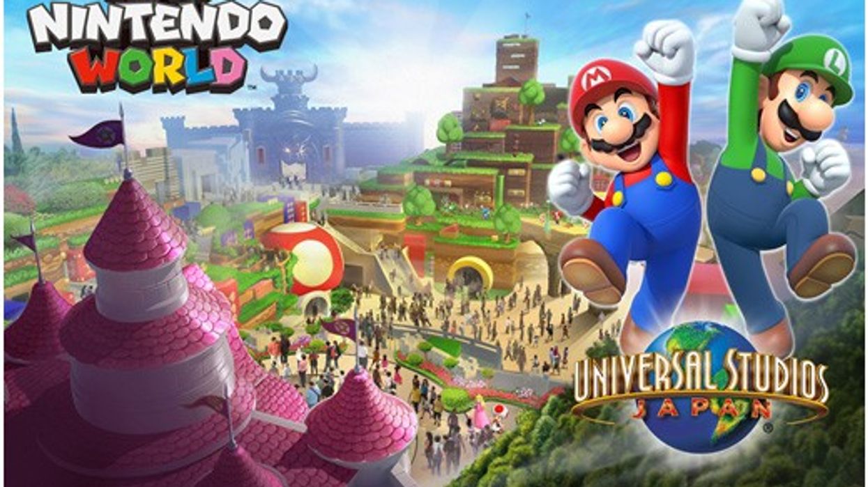 Universal Amusement Park Tunnel Patent Mario Kart Nintendo