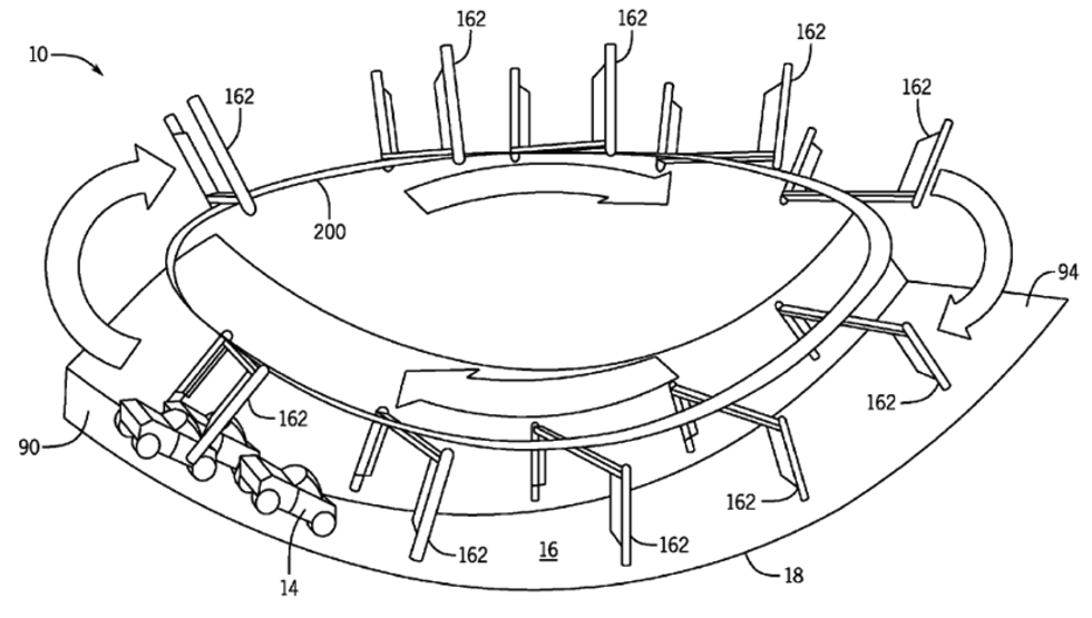 Universal Amusement Park Tunnel Patent Mario Kart Nintendo