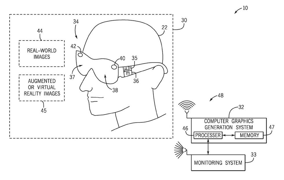 Universal AR VR patent 1