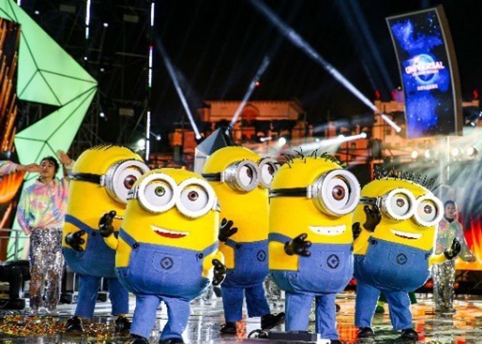 Universal Beijing Resort construction minions
