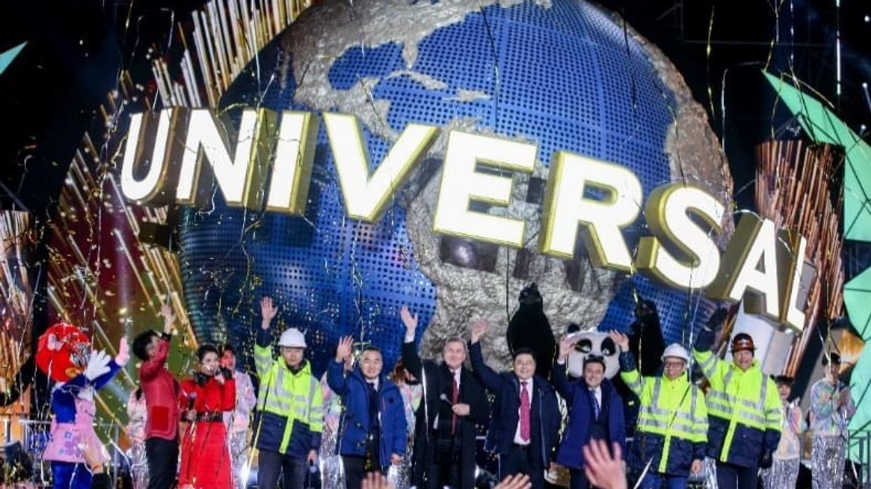 Universal Beijing Resort construction