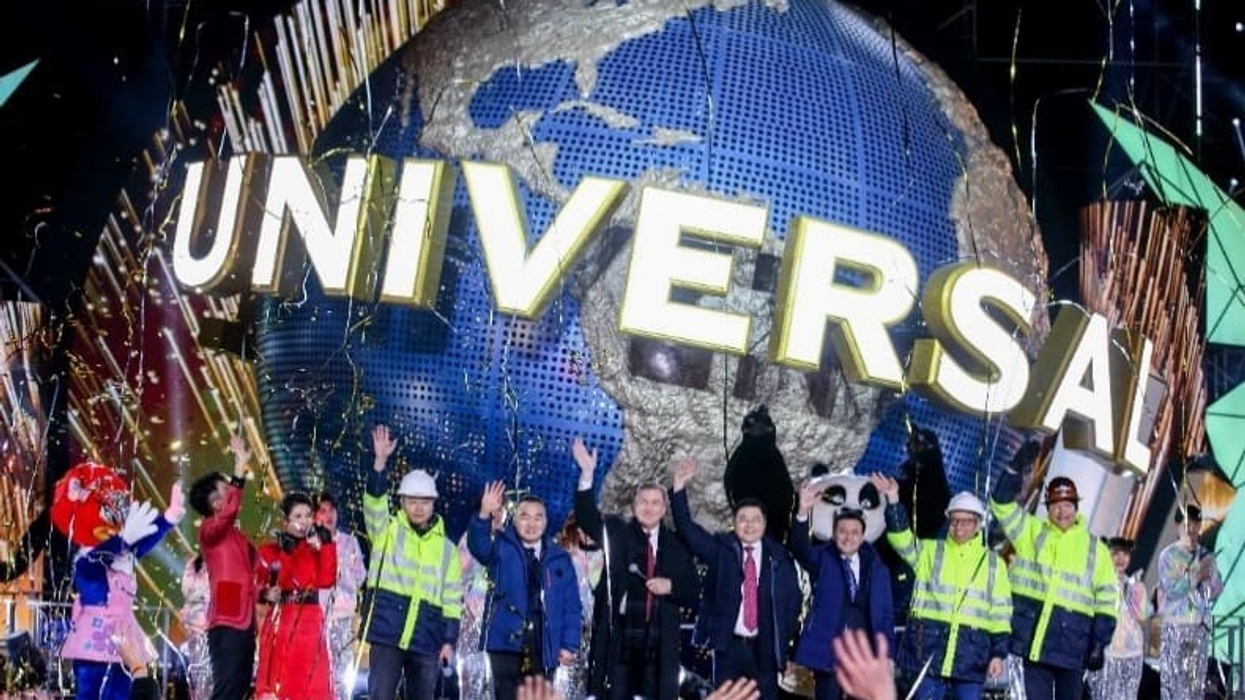 Universal Beijing Resort construction