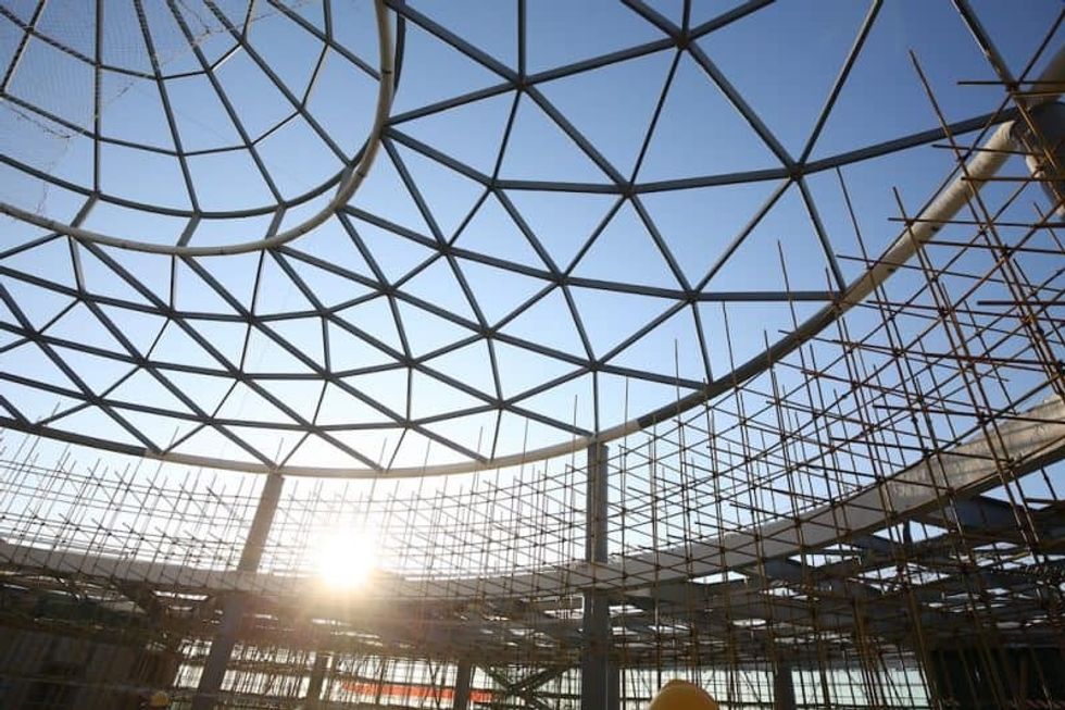 universal beijing resort construction