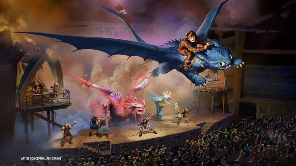 universal epic universe how to train your dragon