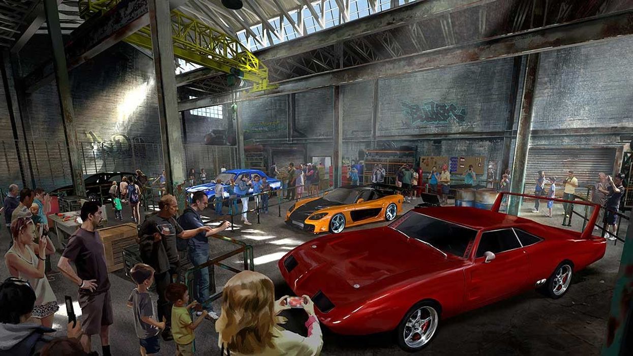 Universal Orlando fast & furious ride