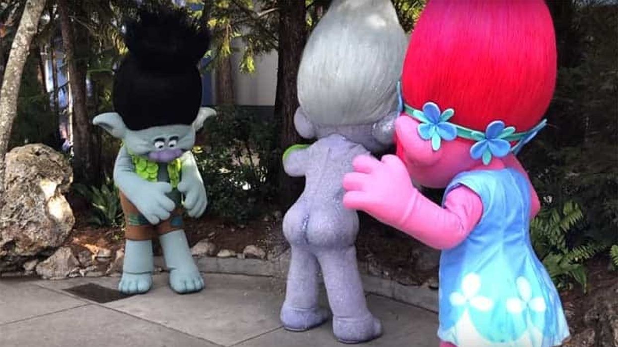 Universal's glitter farting troll goes viral