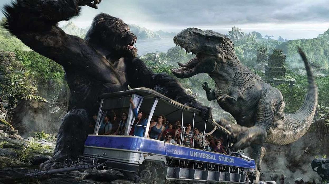 universal studio tour king kong 360 3d a
