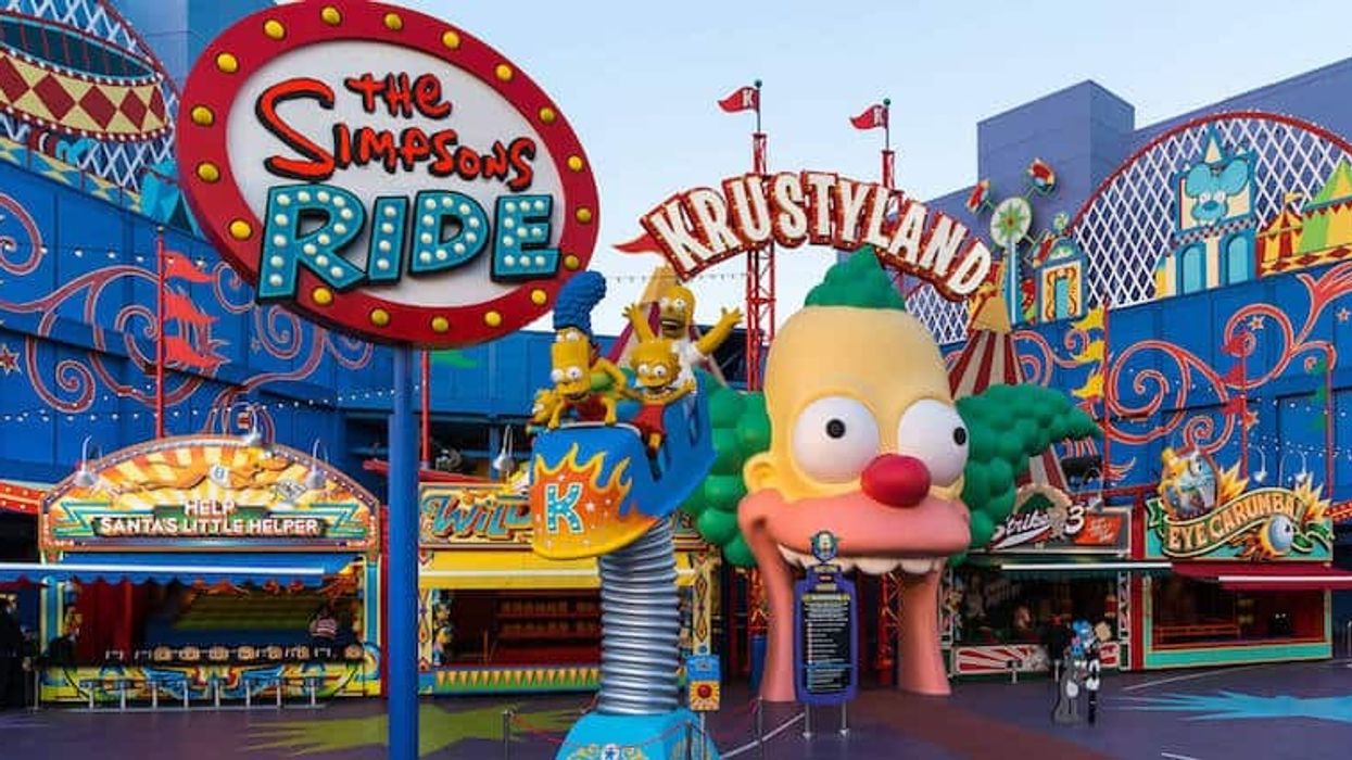 universal studios hollywood krustyland