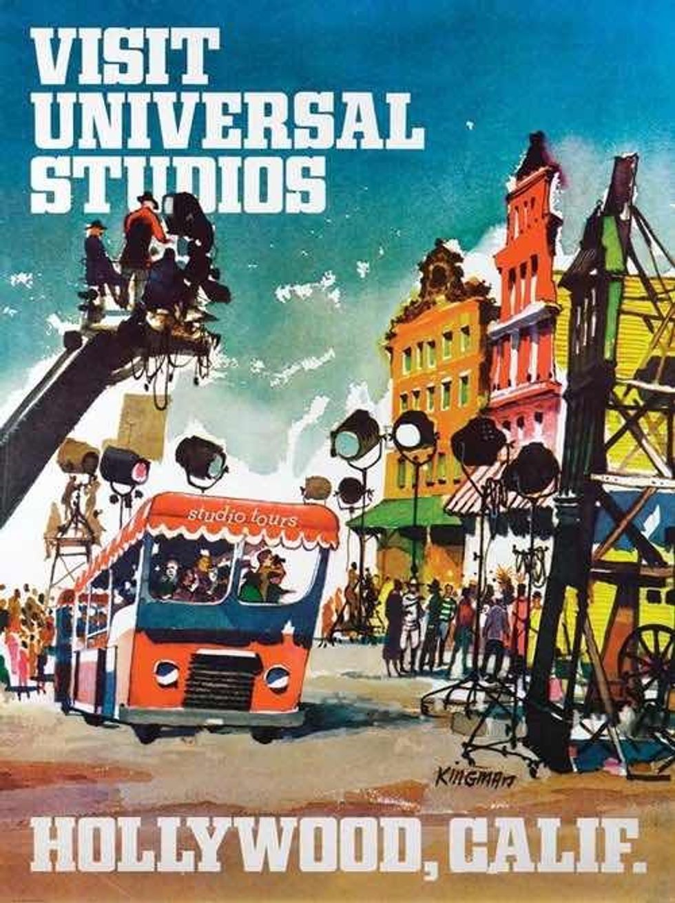 universal studios tour poster