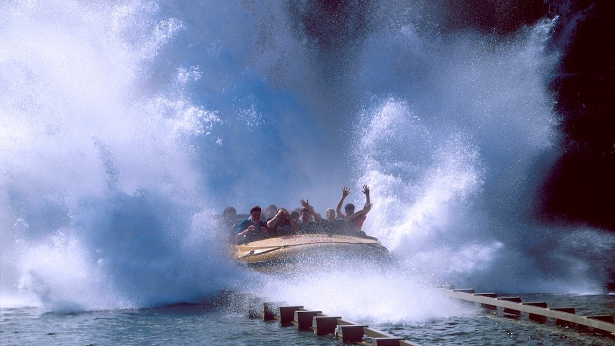 Universal Studios water ride