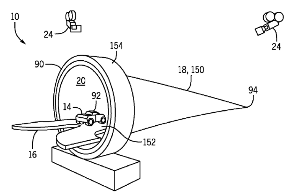 Universal Super Nintendo World Park Tunnel Patent Mario Kart