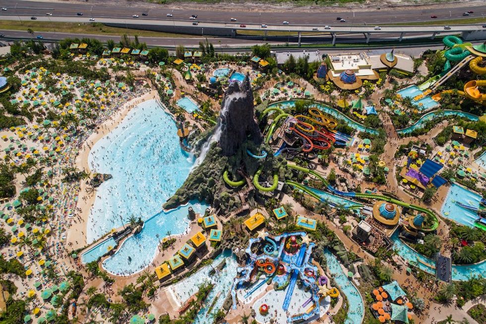 Universal Volcano Bay water park design