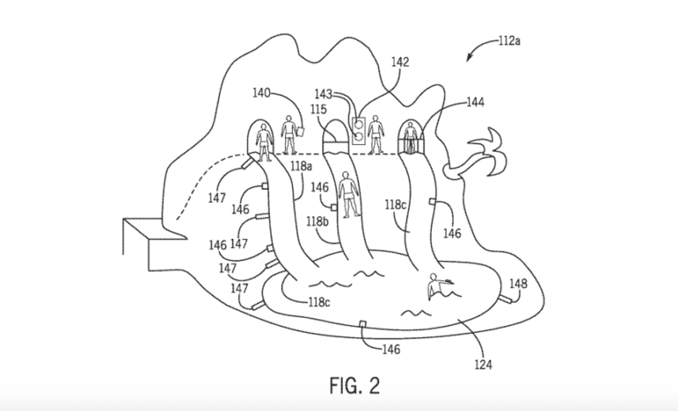 universal water attraction dispatch system