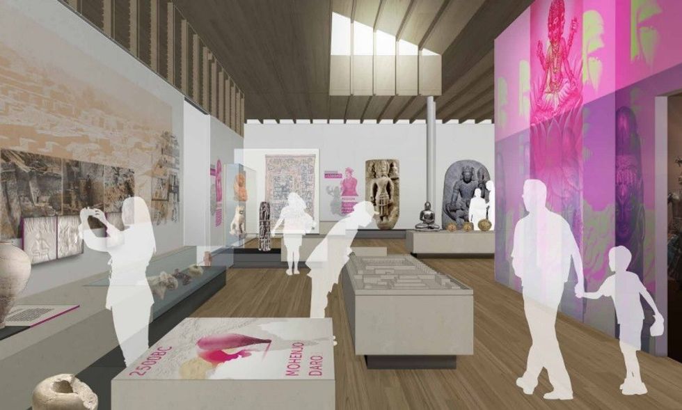 University of Manchester. Manchester Museum. gallery. Exhibition. South Asia.