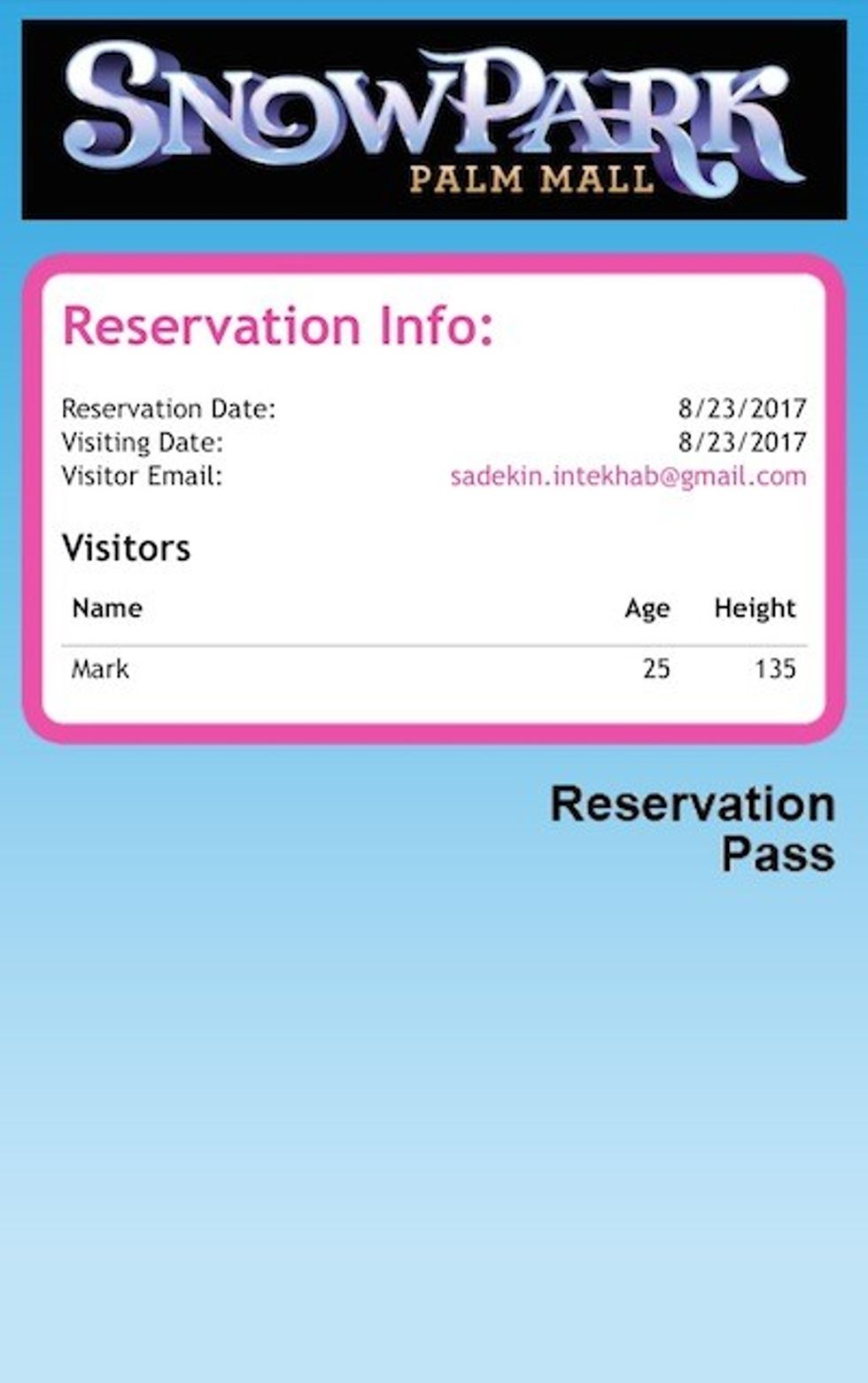 Unlimited Leisure TheExperienceTicket Zero Queue