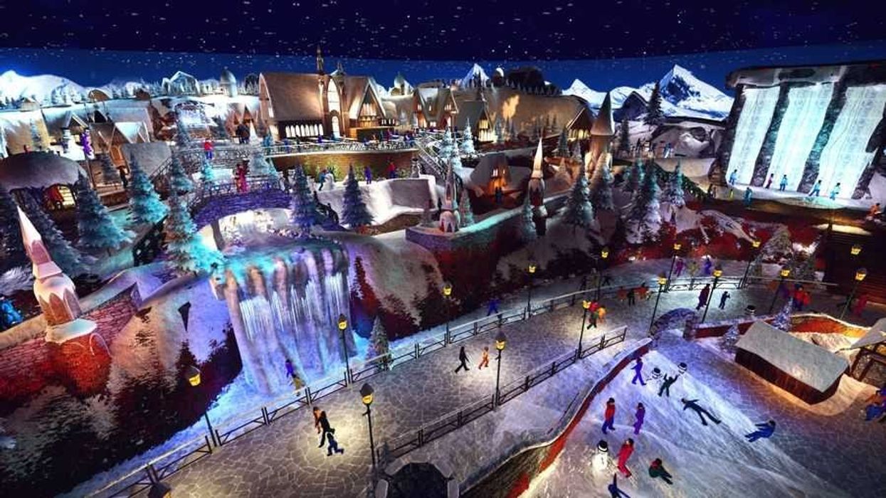 Unlimited Snow Park Mall of Muscat