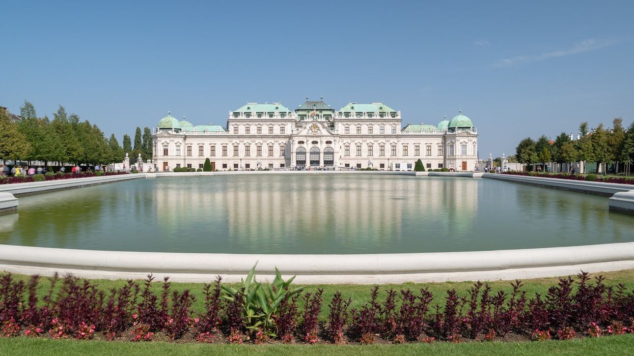 Upper Belvedere and gardens Photo Lukas Schaller c. Belvedere, Vienna