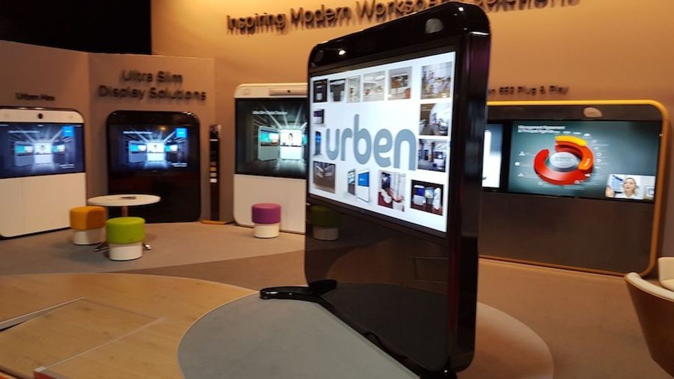 urben ise 2018 audiovisual technology