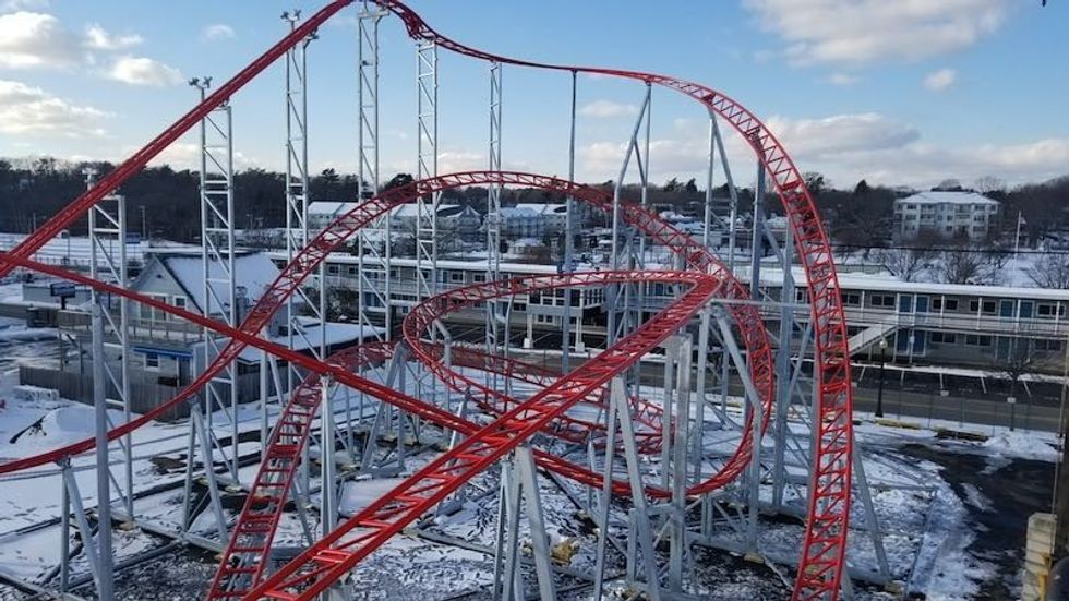 US roller coasters
