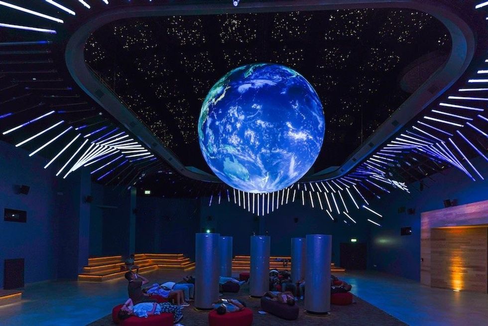USA Pavilion - The Sky Is No Longer the Limit pavillion