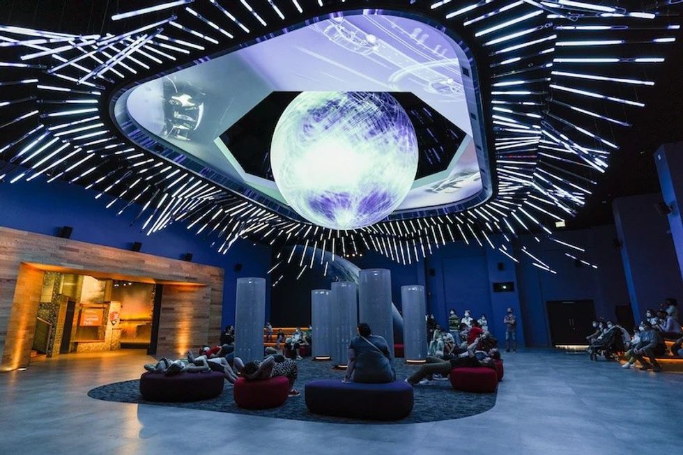 USA Pavilion - The Sky Is No Longer the Limit pavillion