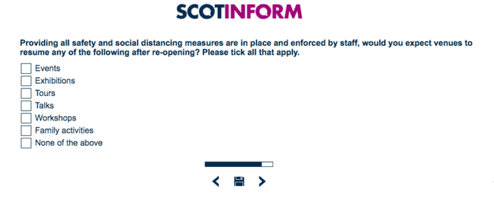 v&a dundee coronavirus reopening survey