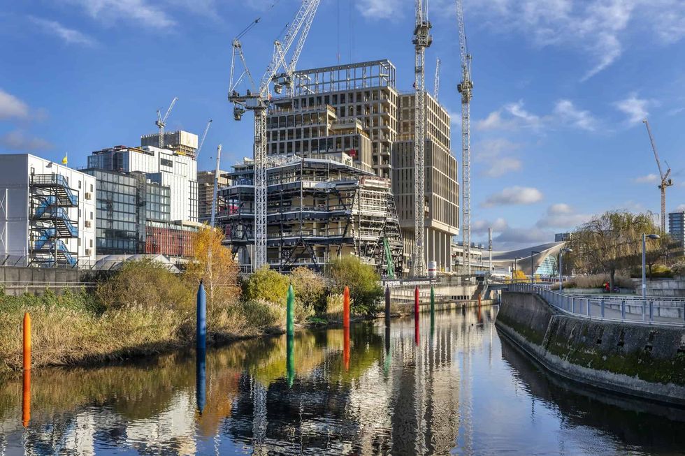 v&a east museum topping out