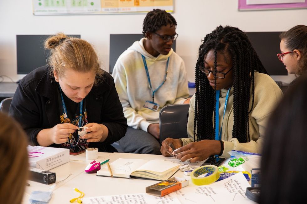 V&A East visiting Big Creative Education College