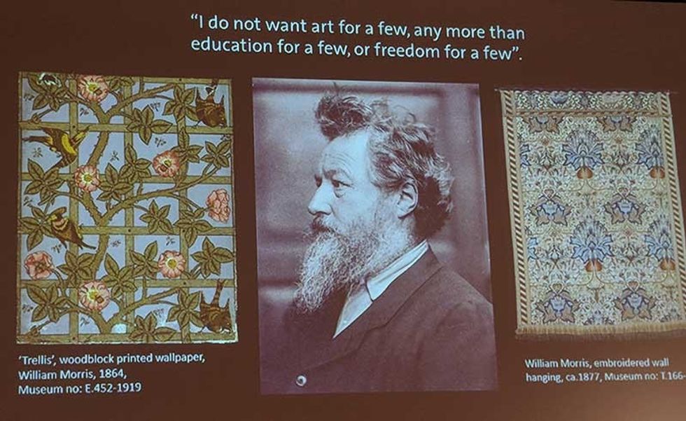 V&A Tristram Hunt RAMM museum William Morris