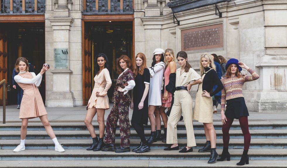 VA stages 60s revival on the streets of London to celebrate legendary fashion designer’s retrospective 15