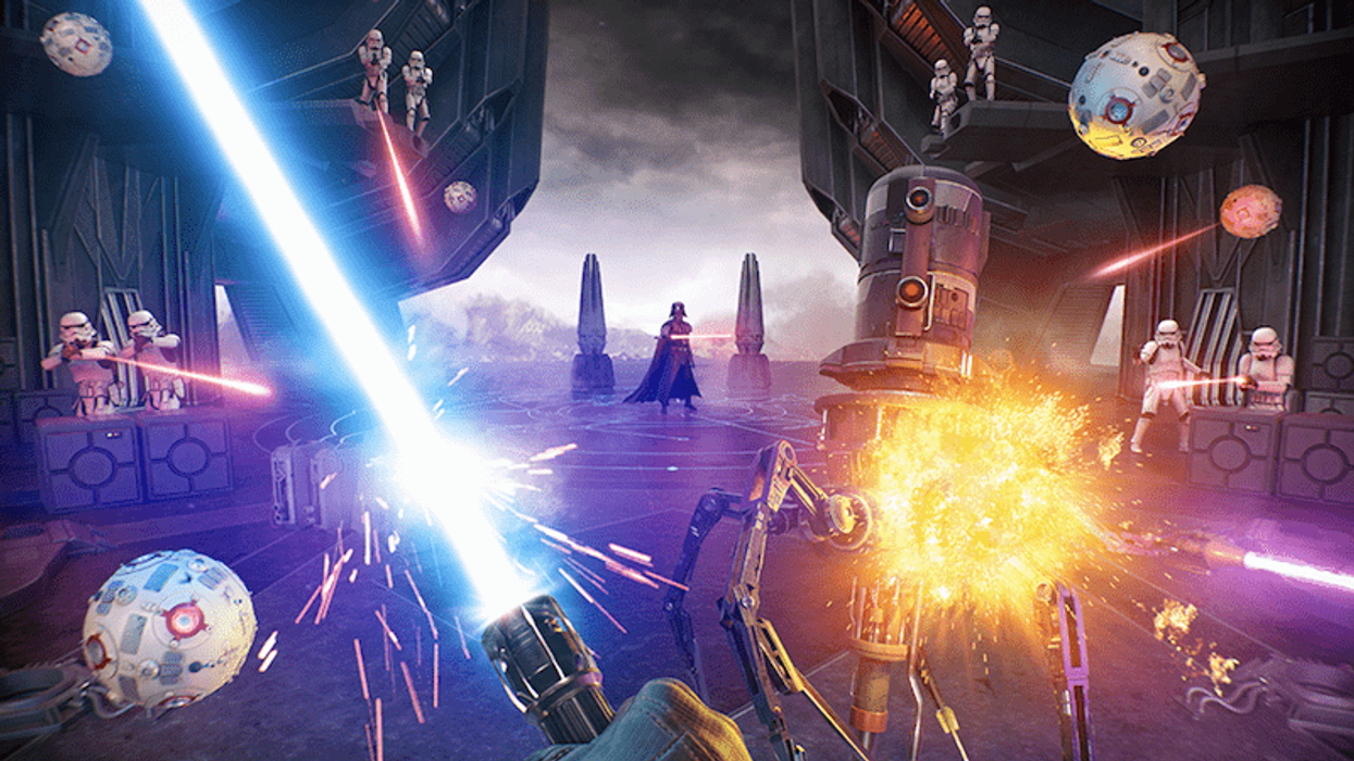 vader immortal lightsaber dojo