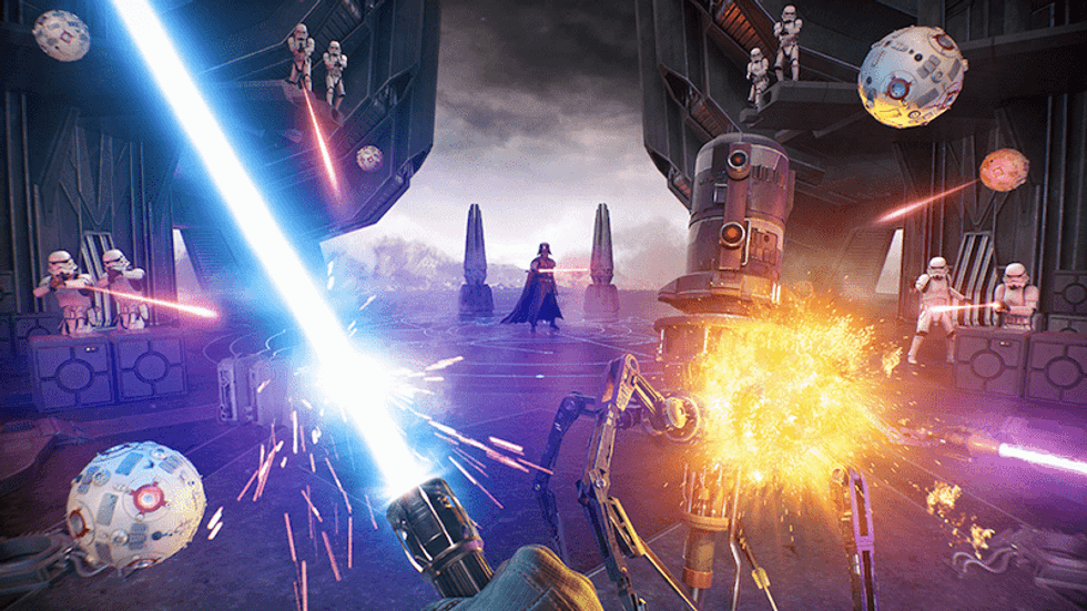 vader immortal lightsaber dojo