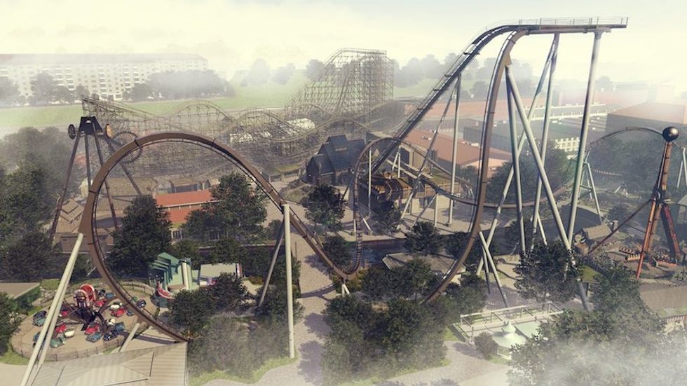 Valkyria rollercoaster liseberg