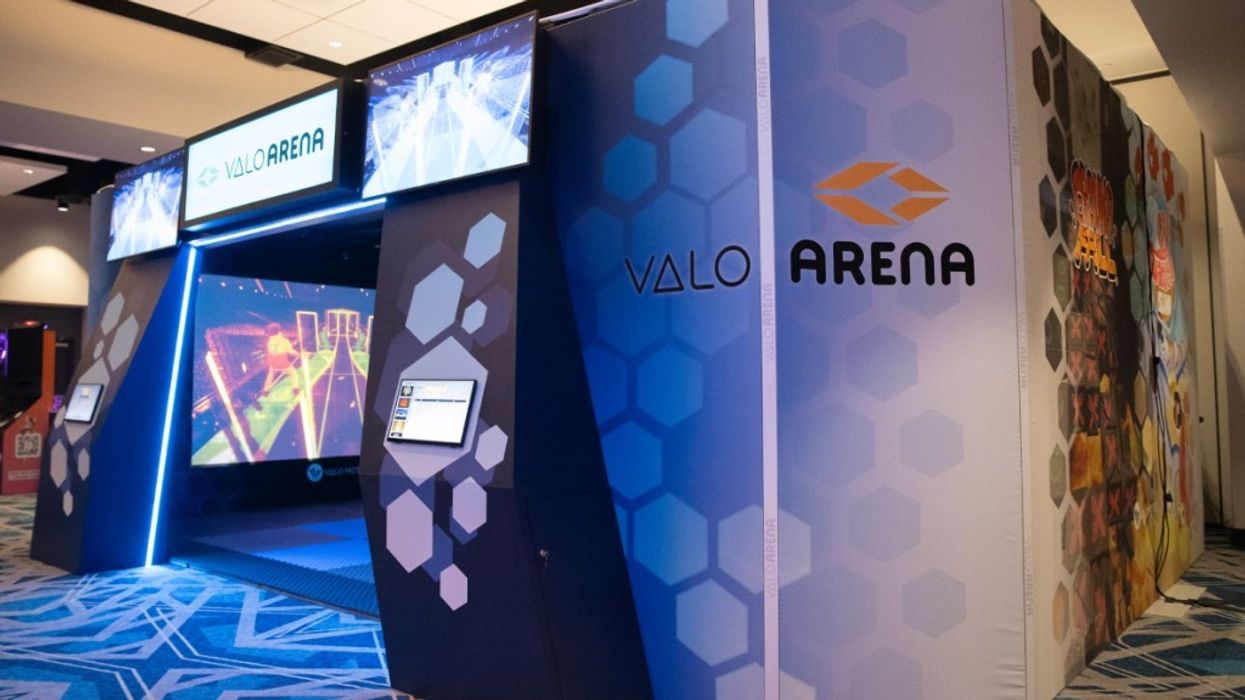 Valo Motion NA ValoArena at IAAPA Expo